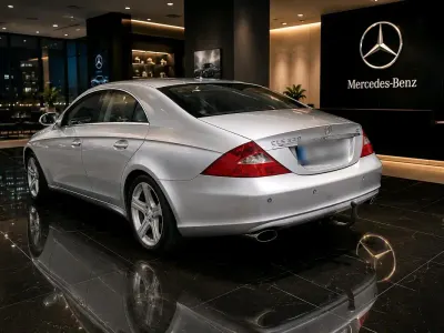 Gebraucht Mercedes CLS320 224 PS (164 kW) 2006 Silber Coupé