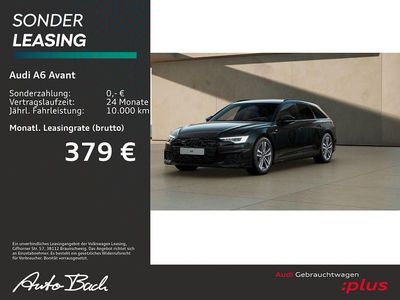 Mythosschwarz metallic Gebraucht 2025 Audi A6 S-Line Kombi | 49.970 € (Guter Preis)