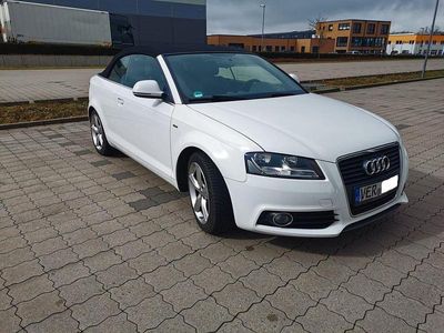 Gebraucht Audi A3 Cabriolet S-Line 102 PS (75 kW) 2009 Weiß Cabrio