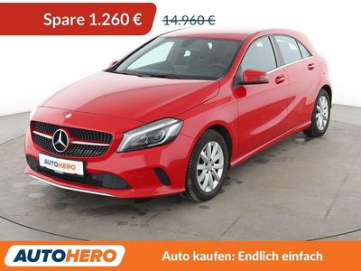 Gebraucht Mercedes A180 Style 122 PS (89 kW) 2015 Rot Limousine