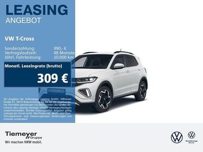 Neu VW T-Cross R-line 116 PS (85 kW) 2025 Weiß SUV