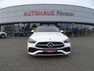 Gebraucht Mercedes C200 AMG line 204 PS (150 kW) 2022 Weiß Kombi