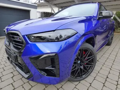 Ny BMW X6 M Performance 625 HK (459 kW) 2026 Blå SUV