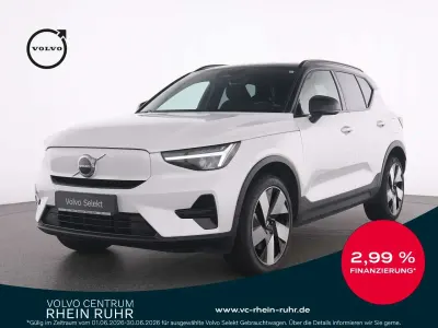 Gebraucht Volvo XC40 Core 169 kW (231 PS) 2023 Weiß crystal white / metallic SUV