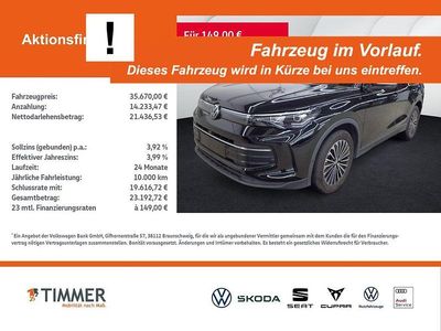 Gebraucht VW Tiguan Goal 150 PS (110 kW) 2025 Grenadillschwarz metallic SUV