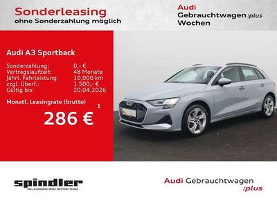 Gebraucht Audi A3 Advanced Plus 150 PS (110 kW) 2024 Pfeilgrau perleffekt Limousine