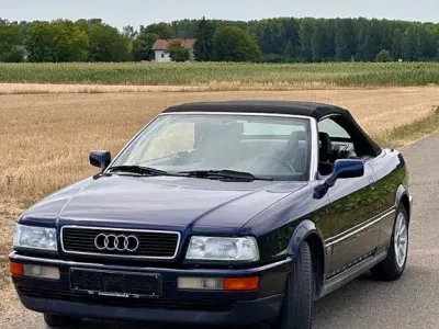 Gebraucht Audi Cabriolet 116 PS (85 kW) 1996 Blau Cabrio