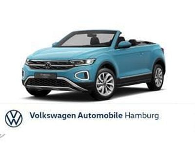 Neu VW T-Roc Cabriolet Style 116 PS (85 kW) 2025 Blau (teal blue schwarz) Cabrio