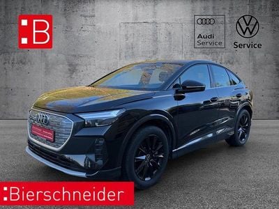 Gebraucht Audi Q4 Sportback e-tron Advanced 150 kW (204 PS) 2023 Schwarz SUV