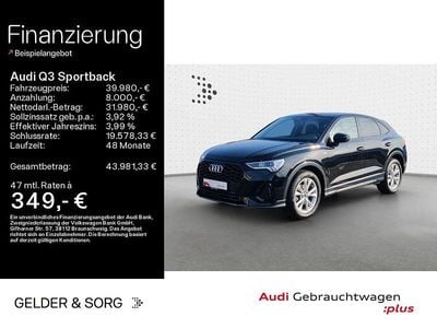 Second-hand Audi Q3 Sportback S-Line 150 CP (110 kW) 2025 Negru SUV