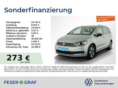 Oyster silver metallic Gebraucht 2025 VW Touran Comfortline Van / Kleinbus | 29.740 € (Guter Preis)