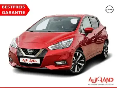 Gebraucht Nissan Micra Tekna 90 PS (66 kW) 2018 Rot Kleinwagen