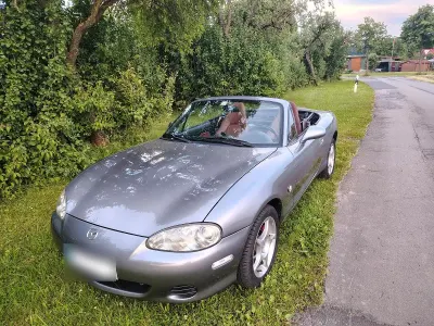 Gebraucht Mazda MX5 145 PS (106 kW) 2002 Grau Cabrio