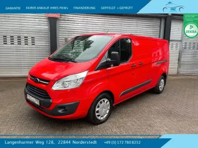Gebraucht Ford Transit Custom Trend 131 PS (96 kW) 2017 Rot Van / Kleinbus