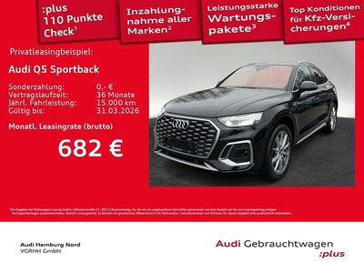 Schwarz Gebraucht 2025 Audi Q5 Sportback S-Line SUV | 53.960 € (Guter Preis)