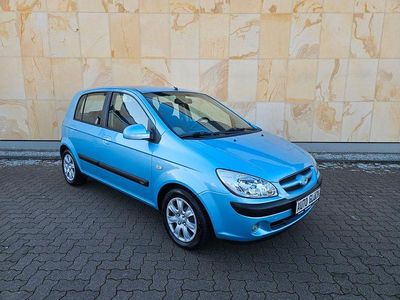 Gebraucht Hyundai Getz Basis 67 PS (49 kW) 2008 Blau Kleinwagen
