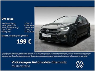 Neu VW Taigo IQ Drive 116 PS (85 kW) 2025 Schwarz SUV