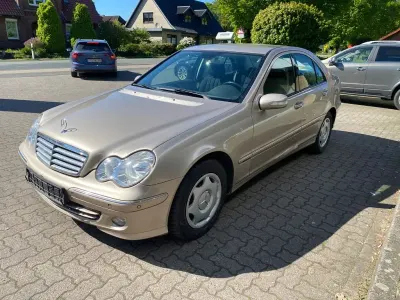 Brugt Mercedes C200 Elegance 163 HK (119 kW) 2005 Guld Sedan