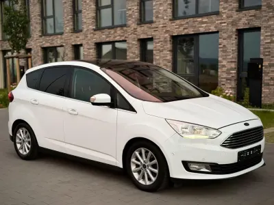 Gebraucht Ford C-MAX Titanium 150 PS (110 kW) 2017 Weiß Van / Kleinbus