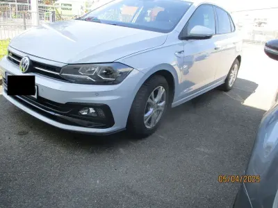 Käytetty VW Polo R-line 95 HP (69 kW) 2019 Valkoinen Viistoperä