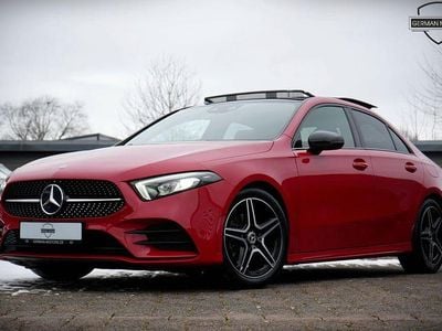 Gebraucht Mercedes A200 AMG line 163 PS (119 kW) 2020 Jupiterrot uni Limousine