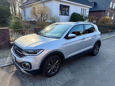 Gebraucht VW T-Cross R-line 110 PS (80 kW) 2021 Silber SUV