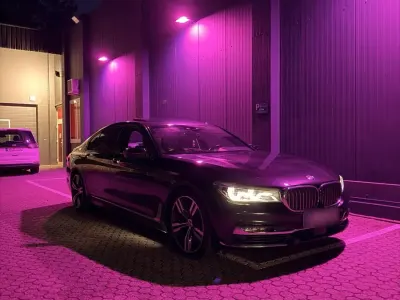 Gebraucht BMW 750L 450 PS (330 kW) 2015 Schwarz Limousine