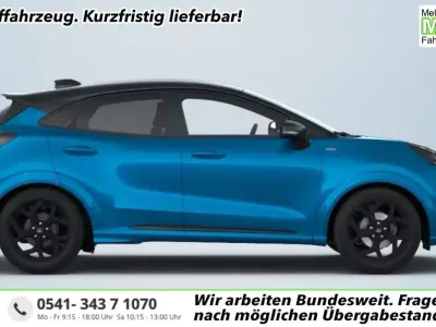 Neu Ford Puma ST-Line 125 PS (91 kW) 2026 Digital aqua blue metall... SUV