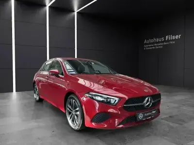 Second-hand Mercedes A180 Progressive 136 CP (100 kW) 2023 Roșu Berlinǎ