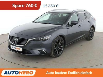 Usata Mazda 6 Sports-Line 175 CV (128 kW) 2015 Grigio Station wagon