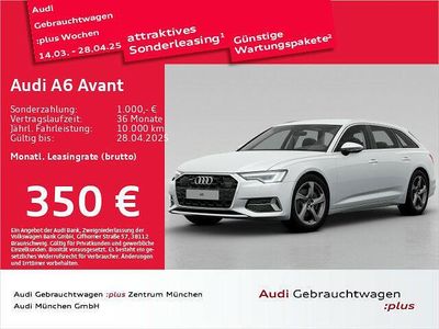 Gebraucht Audi A6 Advanced 265 PS (194 kW) 2024 Gletscherweiß metallic Kombi
