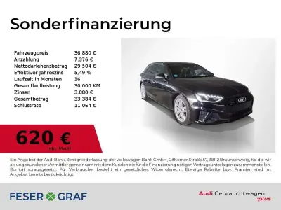 Gebraucht Audi A4 S-Line 265 PS (194 kW) 2023 Mythosschwarz metallic Kombi