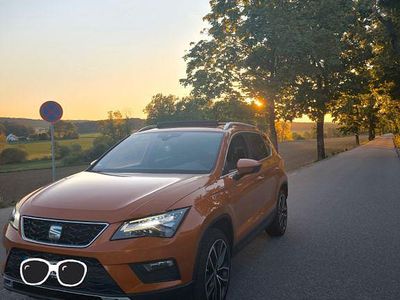 Usata Seat Ateca 4Drive 190 CV (139 kW) 2017 Arancione SUV