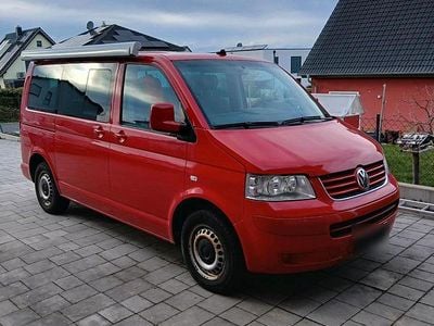 Usata VW T5 131 CV (96 kW) 2004 Rosso Furgone