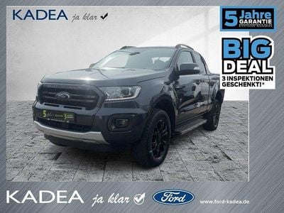 Gebraucht Ford Ranger Wildtrack 212 PS (155 kW) 2021 Royalgrau met. Pickup