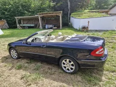 Gebraucht Mercedes CLK240 Elegance 170 PS (125 kW) 2005 Blau Coupé