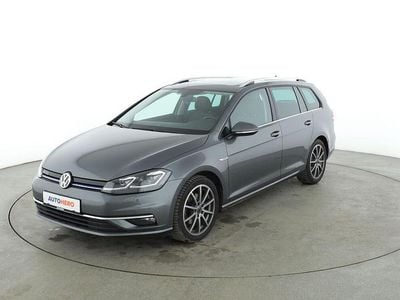 Grau Gebraucht 2019 VW Golf VII Highline Kombi | 17.410 € (Guter Preis)