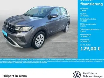 Usata VW T-Cross 95 CV (69 kW) 2025 Grigio SUV