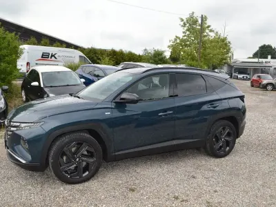 Gebraucht Hyundai Tucson Blackline 150 PS (110 kW) 2023 Teal SUV