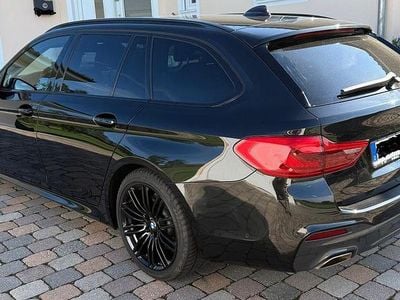 Usata BMW 540 Sport Line 340 CV (250 kW) 2018 Nero Station wagon