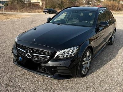 Usata Mercedes C300 AMG 245 CV (180 kW) 2019 Nero Station wagon