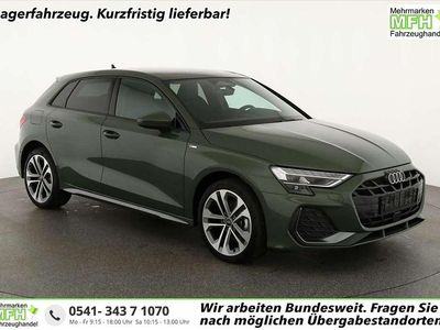 Neu Audi A3 S-Line 150 PS (110 kW) 2026 Distrikt grün metall Limousine