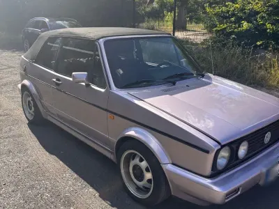 Gebraucht VW Golf Cabriolet 98 PS (72 kW) 1993 Silber Cabrio