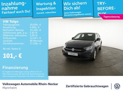 Gebraucht VW Taigo 95 PS (69 kW) 2024 Weiß SUV