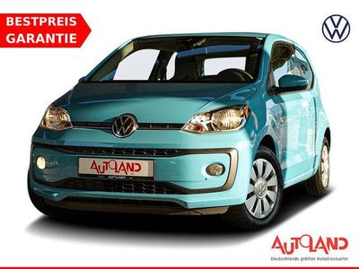 Blau Gebraucht 2021 VW up! move up! Kleinwagen | 13.490 € (Teuer)