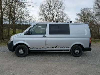 Gebraucht VW Multivan 105 PS (77 kW) 2007 Silber Van / Kleinbus