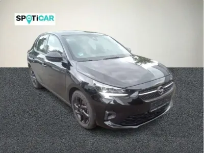 Gebraucht Opel Corsa GS Line 101 PS (74 kW) 2022 Diamant schwarz/karbon schwarz Kleinwagen