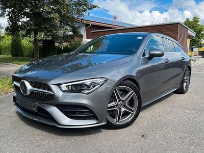 Grau Gebraucht 2022 Mercedes CLA200 Shooting Brake AMG line Kombi | 26.790 € (Fairer Preis)