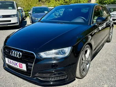 Begagnad Audi A3 S-Line 179 HK (131 kW) 2015 Svart Sportkupé