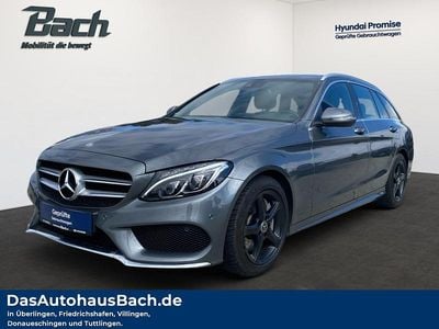 Usata Mercedes C250 AMG line 211 CV (155 kW) 2017 Grigio Station wagon